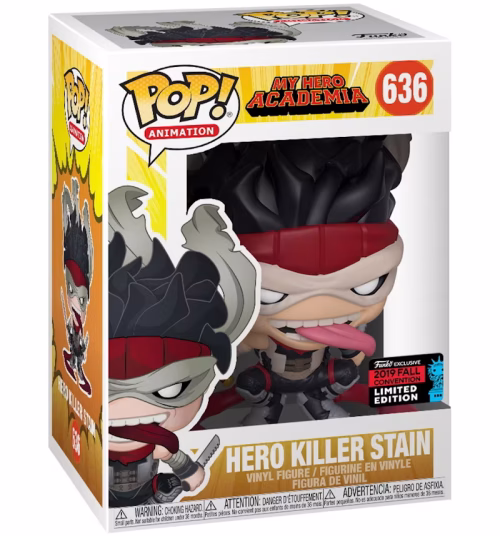Funko Pop (Hero Killer Stain) #636 Funko Pop (Hero Killer Stain) #636