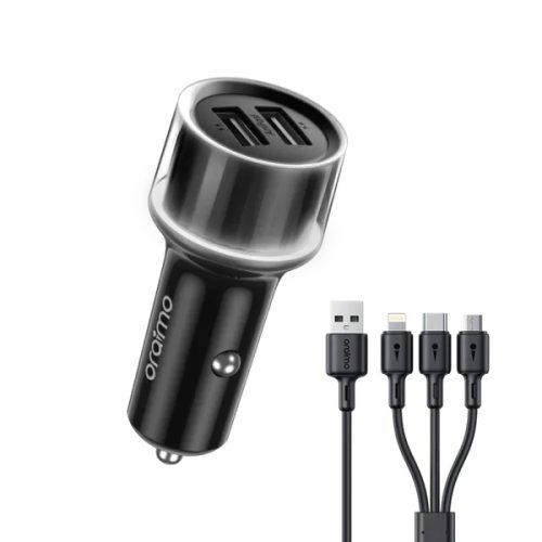 img_0233 CARGADOR ORAIMO HIGHWAY 15.5W CON CABLE 3 EN 1. Cod: OCC-1152D