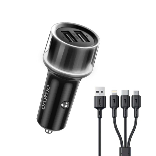 img_0233 CARGADOR ORAIMO HIGHWAY 15.5W CON CABLE 3 EN 1. Cod: OCC-1152D