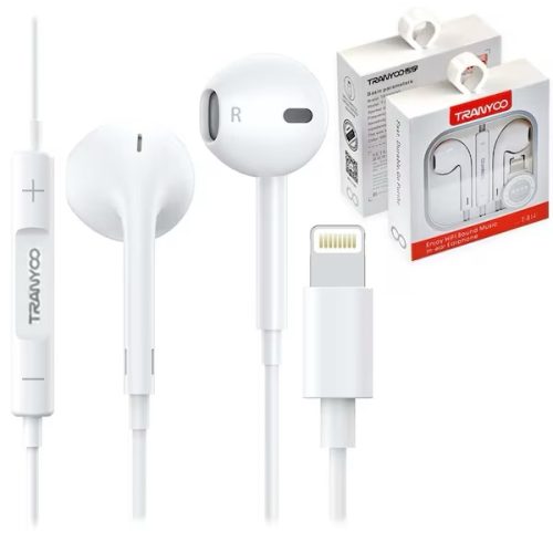 img_0677 Auricular para iPhone Lightning Tranyoo. Cod: TR14