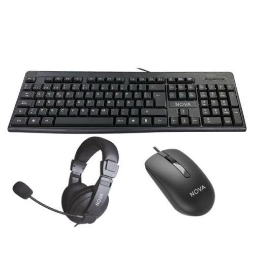 img_1716 Combo 3 en 1 Teclado, mouse y Audífono NOVA.