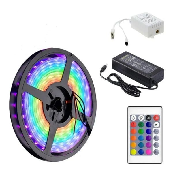 img_0828 Tira de luz led RGB 5 metros. Cod: LED-Y5050RD