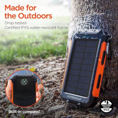 Batería portátil de carga solar Hypergear