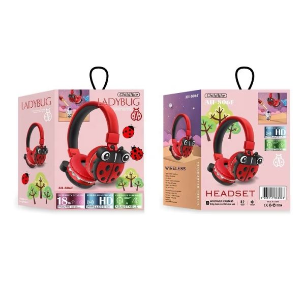 Audífonos inalámbricos de mariquita