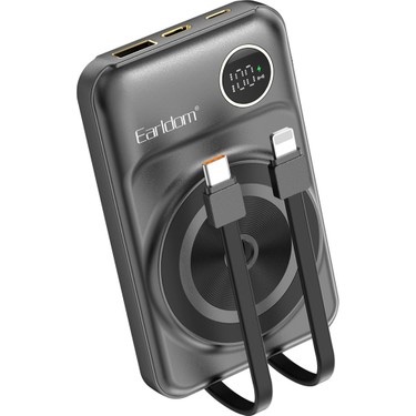 Batería portátil Mag Safe de 10.000mAh con cables