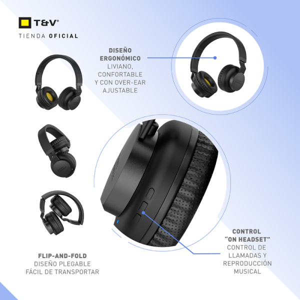 Audífonos Bluetooth Thonet Vander Dauer
