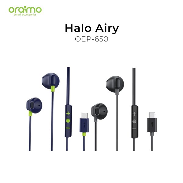 AUDIFONO ORAIMO HALO AIRY ALÁMBRICO USB-C