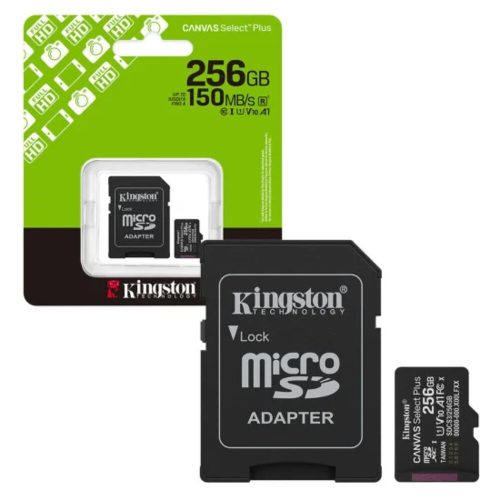2025/09/648295.jpg Tarjeta de memoria micro SD 256GB Kingston Clase 10