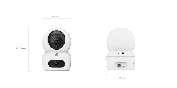 Cámara de Seguridad EZVIZ H7c Dual