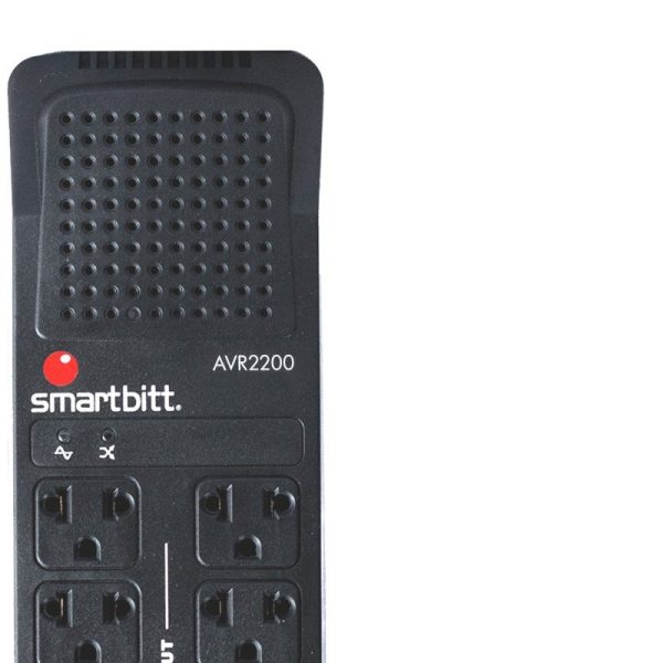 Regulador de voltaje Smarbitt AVR 2200 VA / 675w