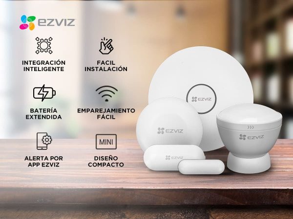 Kit de alarma con sensores inteligentes Ezviz CS-B1