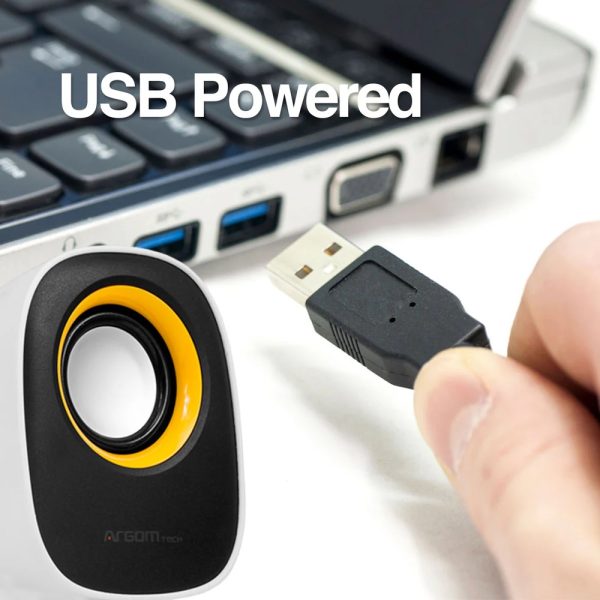 Parlantes Argom Eko Multimedia White