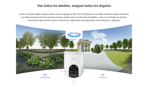 OFERTA Cámara de seguridad EZVIZ H8c Pro 3k