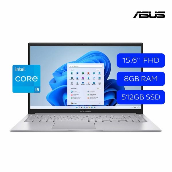 1c532d60-1f95-4b6a-a140-143f6edff6a3 LAPTOP ASUS VIVOBOOK 15.6” - I5-1334U - 8GB RAM - 512GB SSD
