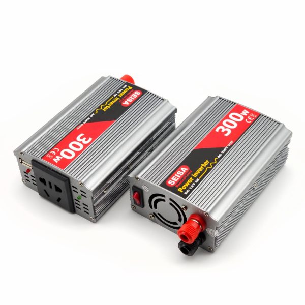 Inversor conversor 300w auto gatillos bateria